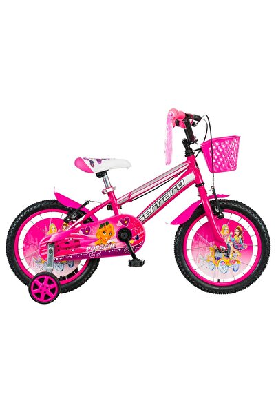 Serraro 16 Jant Çocuk Bisikleti Sepetli Bisiklet Pebe 2025 Model Full