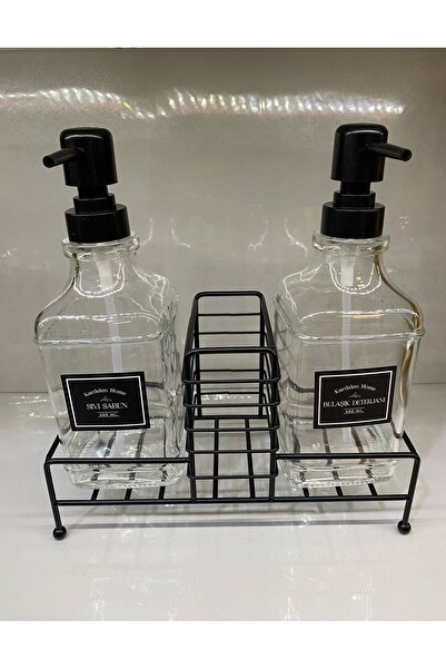 Babe home Sıvı Sabunluk İkili Standlı Krem 450 ML*450ML