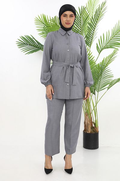 TUNİK Women's Double Tunic Suit with Pants