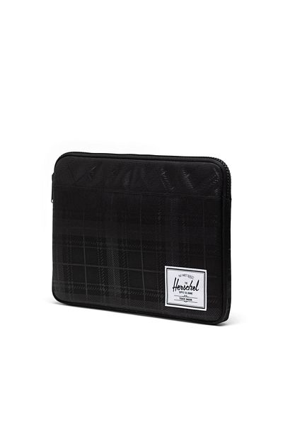 Herschel Supply Co. حافظة هيرشل أنكور 13 بوصة للكمبيوتر المحمول ماك بوك اللوحي منقوشة باللون الأسود