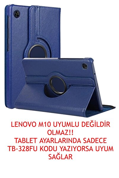 LENOVO Trendsshop Tab M10 3.nesil Tb328fu Unisoc T328xu Zaae0015tr 360° Dönerli Kılıf