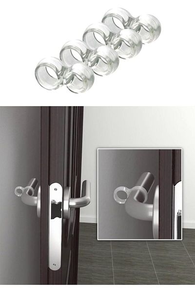 Mu Art Ahşap Mrt 8 Pieces Door Window Handle Stopper Art 871301