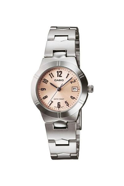 Casio Women's Wristwatch with Powder Cord and Metallic Color