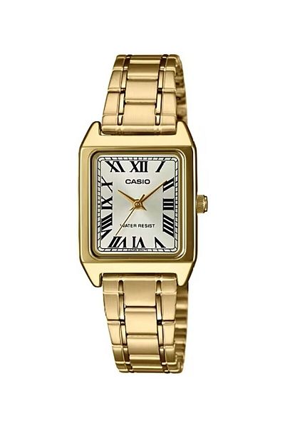 Casio Yellow Color Women's Wristwatch with 24 Months Warranty