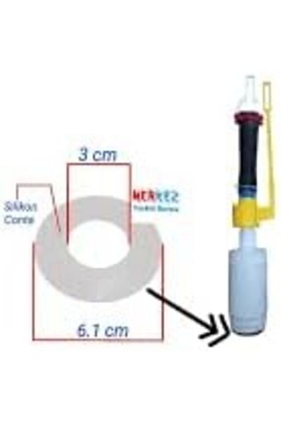 Mu Art Ahşap Mrt Recessed Reservoir Seal Silicone Seal Transparent White Art 871301