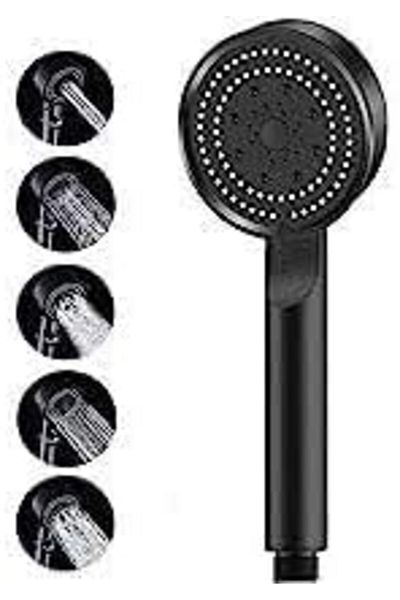 STOREMAX Ezg Fan Lite Hand Shower Handshower, Black [Energy Class A++] (Black) Ezsnshop 1065757