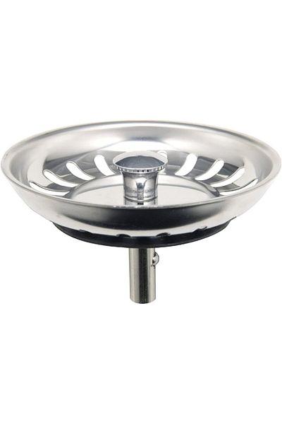 STOREMAX Ezg Siphon Strainer 8 mm Universal Stainless Steel Top Grate Garbage Strainer (2) Ezsnshop 1065757