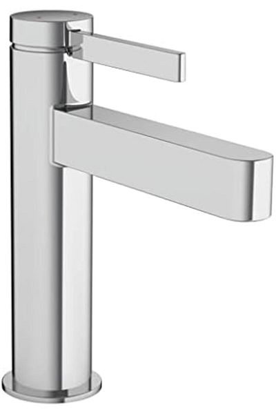Mu Art Ahşap Mrt Sink Fixture Finoris, Water Tap Bathroom Faucet Height 110 Mm, Pull Rod, Bathroom