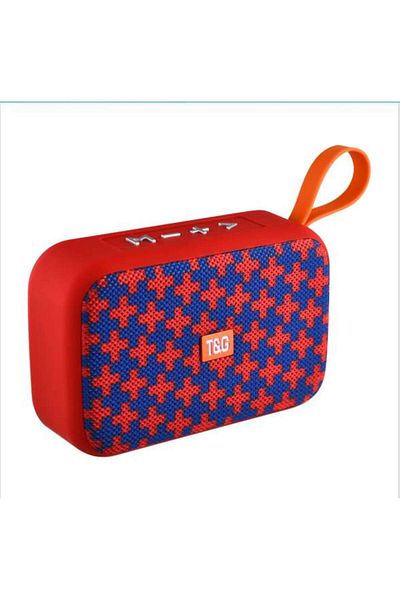 T&G TGTG 506 Red Blue Speaker TG506 Portable Mini Wireless Soundbar Bluetooth 5.0 Outdoor Indoor HIFI Lo