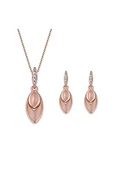 SIC MODA Set Cercei si Colier Lacrima SIC MODA 5144