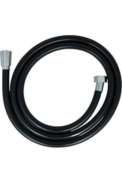 STOREMAX Ezg Modern Black Pvc Shower Hose, Flexible and Explosion Proof - Stainless Bathroom Hose 5 Years g