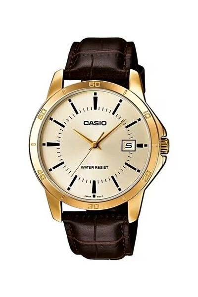 Casio Brown Color 2 Years Warranty Men's Wristwatch