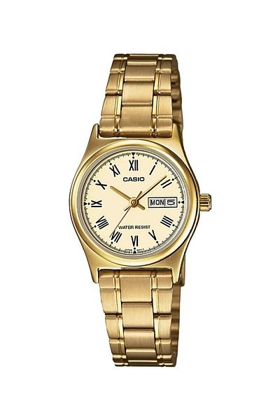 Casio Gold Color Women's Wristwatch