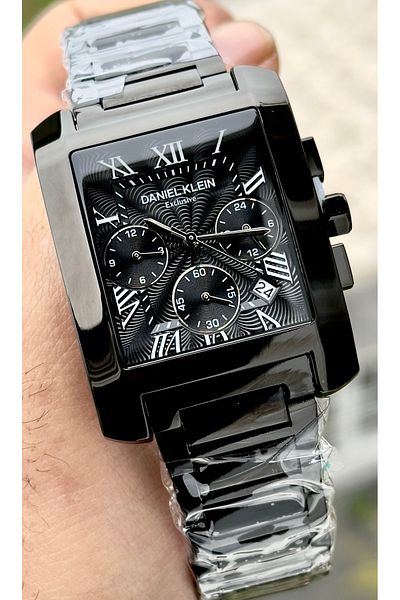 Daniel Klein Premium Men's Wristwatch 3 Atm Waterproof Stainless Steel Band