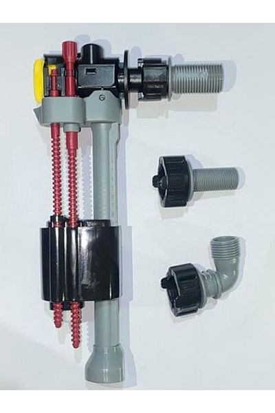 Mu Art Ahşap Mrt Silent Compact Filling Group Float Flator Compatible with All Flush Cisterns Art 871301
