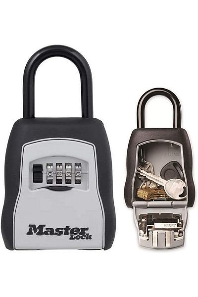 STOREMAX Ezg Lock Key Box, Format M, with Handle, 5400Eurd, Gray Ezsnshop 1065757