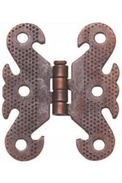 LUXE Gelalpzr Hardware Butterfly Hinge Metal 32 * 40mm Copper (2 Pcs) Aynet 1109110