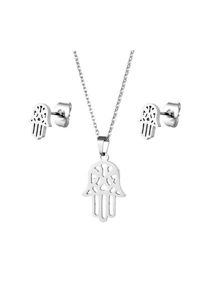 SIC MODA Set Hand of Fatima Titanium Sic Moda 5164