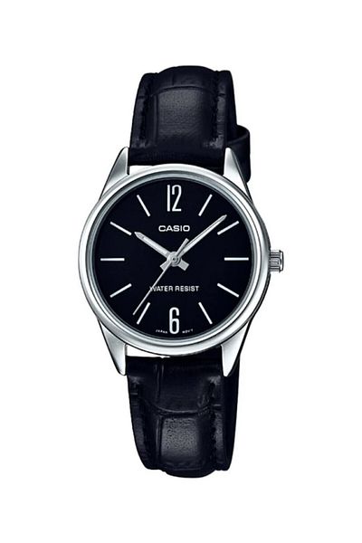 Casio Case Metalic Cord Black Color Women's Wristwatch