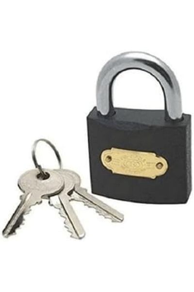 LUXE Padlock 25mm Grey Steel Cast ,Kyk Dormitory Cabinet Lock,Suitcase Lock (25mm) Lxshp 1055529
