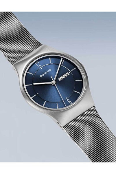 Bering Ceas bărbătesc 11938-003DD, cuarț, 38mm, 3ATM