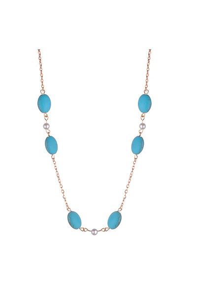 SIC MODA Turquoise bead necklace Sic Moda 5345