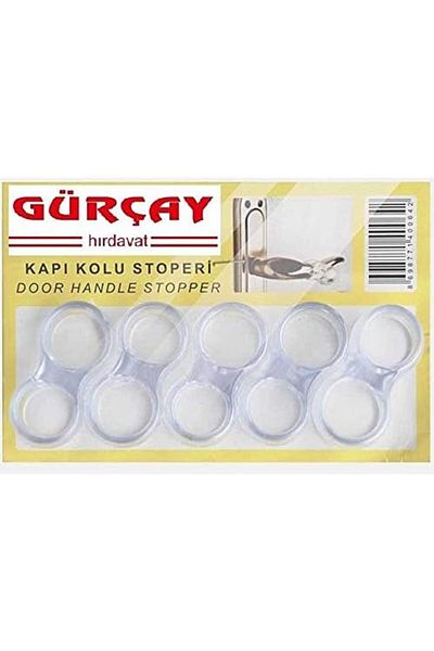 LUXE Door Handle Stopper Silicone Rubber 5 Pack Lxshp 1055529
