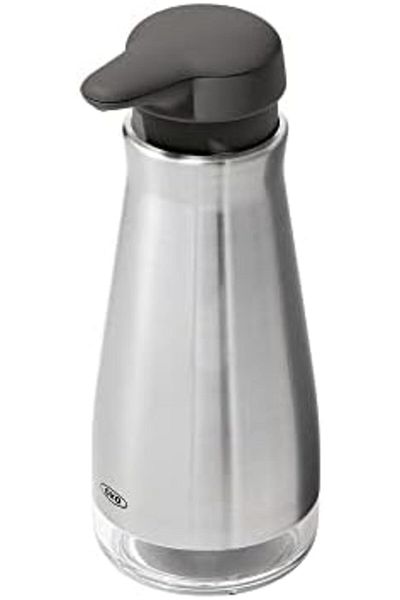Mu Art Ahşap Good Grips Stainless Steel Soap Dispenser