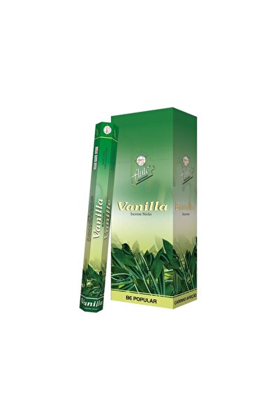 Flute Çubuk Tütsü (VANİLYA) Hexa Vanılla 1 Adet=20 Çubuk