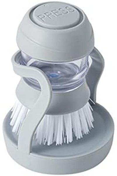 STOREMAX Ezg Soap Dispenser Kitchen Brush Dish Brush with Liquid Detergent Tank and Stand Ezsnshop 1065