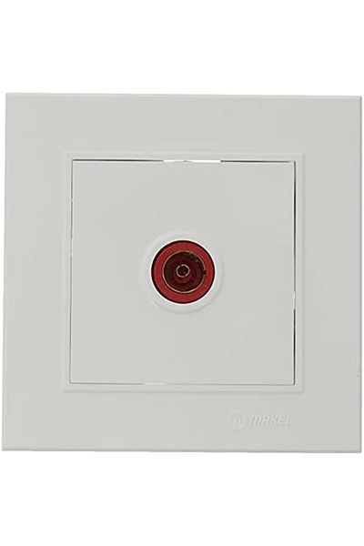 STOREMAX Sbl Tv-Antenna Socket (Pass-Through) 6Db. White Sblshp 1064356