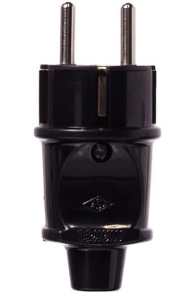 STOREMAX Sbl Accessory Grounded Male Plug Without Cord Black Sblshp 1064356