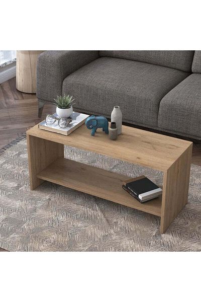 Orient Elegant Beige MDF Coffee Table – A Unique Modern Accent