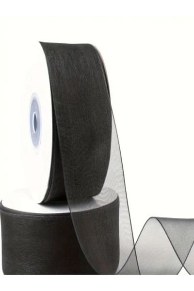 ÇINARASYADAHOME Organza Ribbon 30 mm 23 Meters