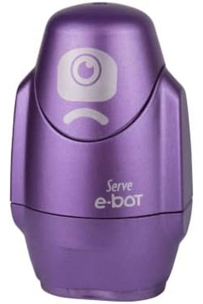 LUXE E-BOT قلم رصاص مع ممحاة أرجواني معدني مجموعة من 4 LXSHP 1055529