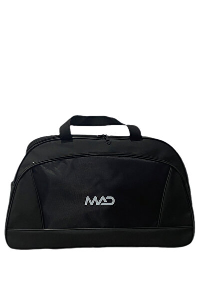 madbag 40 50 60 Litre Seyahat Çantası Siyah Omuz Askılı El Valizi