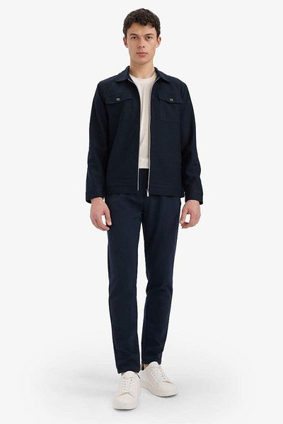 DeFacto New Season Jogger Pants Flexible Basic Straight Waist Lace-Up Pockets Straight Leg