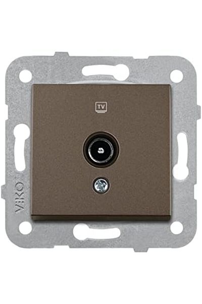 STOREMAX Sbl Novella Anthracite Tv Terminated Mechanism+Button Cover Sblshp 1064356