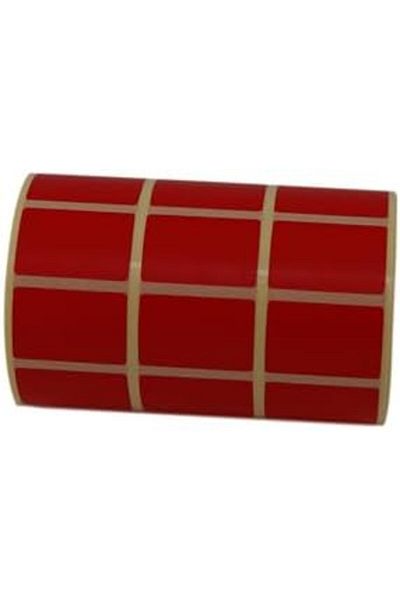 STOREMAX Ezg Labels , Ready Take Fast Take Red Floor Printed Art Sticker 30mm X 20mm 1500 in a Roll
