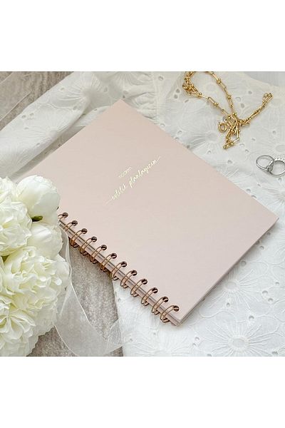 STOREMAX Ezg Modern Marriage Planner - 112 Pages Dowry Notebook and Wedding Planner - Promise Engagement L