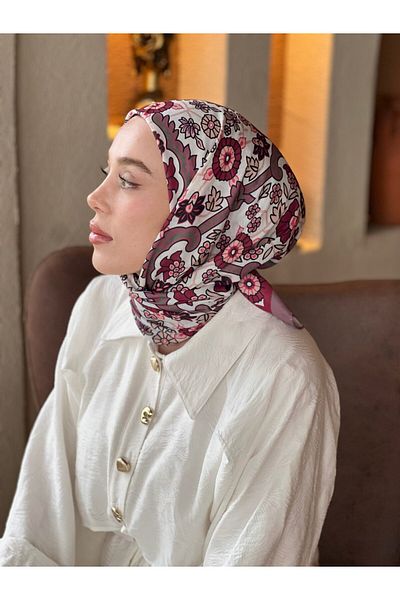 Modakaşmir وشاح قطني بنمط كاي را