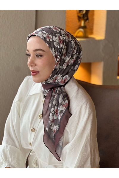 Modakaşmir وشاح قطني بنمط فريزيا