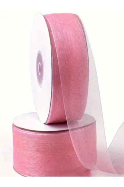 ÇINARASYADAHOME Organza Ribbon 30 mm 23 Meters