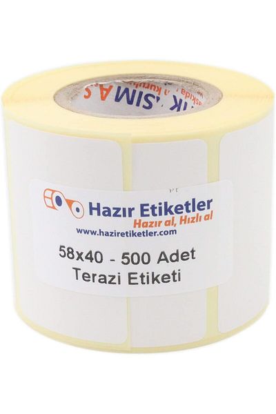 STOREMAX Ezg Labels , Ready to Go Get It Fast Eco Thermal Scale Label 58mm X 40mm 500 Units in a 40mm Roll Kuka