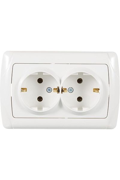 STOREMAX Sbl Carmen White Double Ball Socket A.Opp Sblshp 1064356