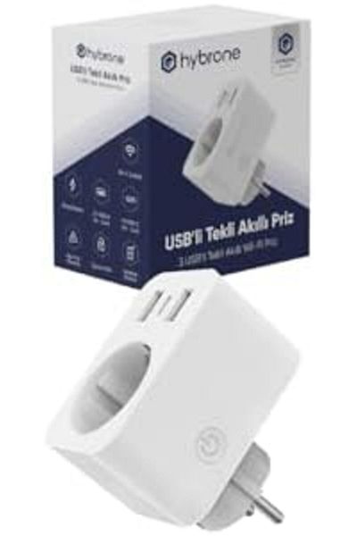 STOREMAX Ezg USB and Type-C Input Current Protected Wi-Fi Smart Socket, Adapter, 16 Ampere, Energy Monitoring,