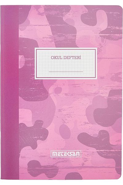 STOREMAX Sbl A4 Checkered School Notebook Pink Camouflage 60 Sheets Sblshp 1064356