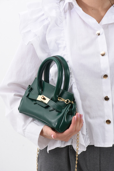 Night حقيبة يد وكتف نسائية من ارييل موديل أخضر