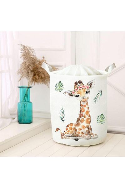 LUXE Purpose Toy Storage Box Dirty Laundry Picnic Basket Folding Organizer Felt Model 4