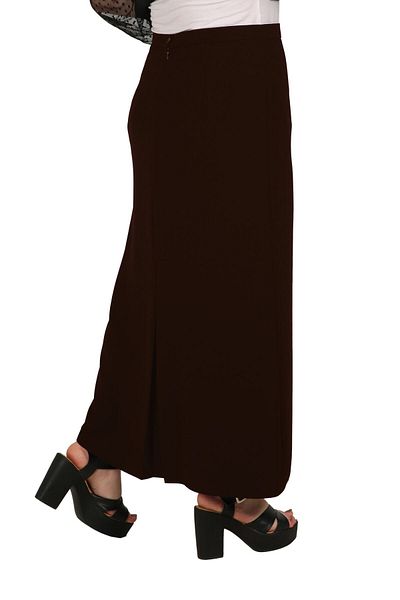 Butik Hijab Large Size 66-68-70 Battal Closed Slit Lined Portoriko Fabric Mother Skirt